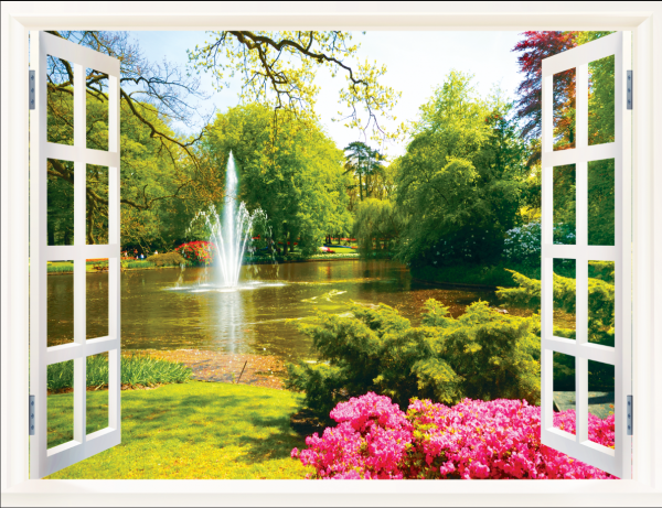 Tranh dán tường 3D