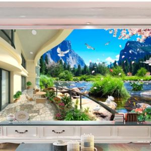 Tranh dán tường 3D