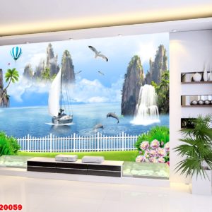 Tranh dán tường 3D