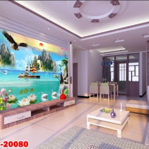 Tranh dán tường 3D