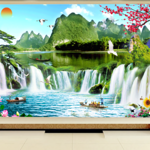 Tranh dán tường 3D