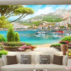 tranh dán tường 3D 13058