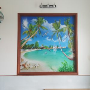 tranh dán tường 3D