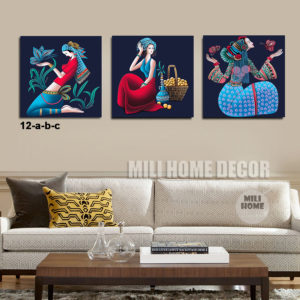 tranh bộ hiện đại